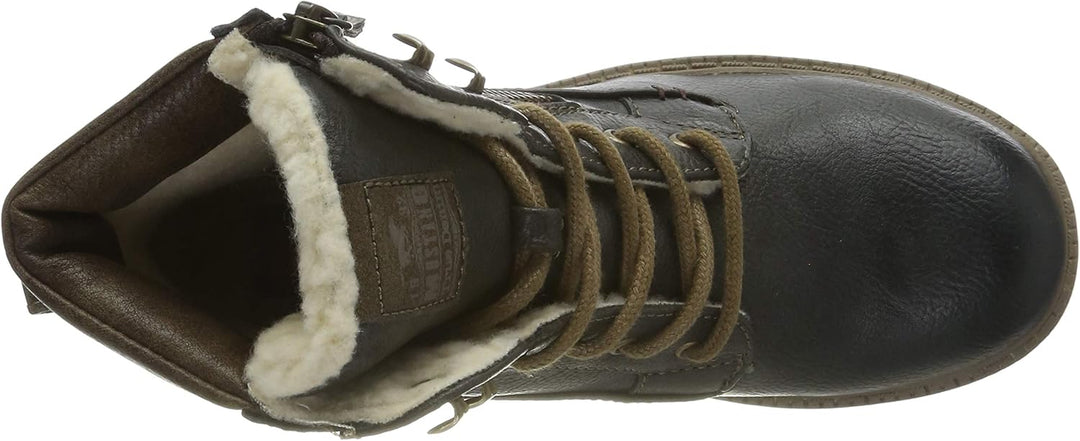 MUSTANG Damen Sneaker 36 EU Graphit, 36 EU Graphit