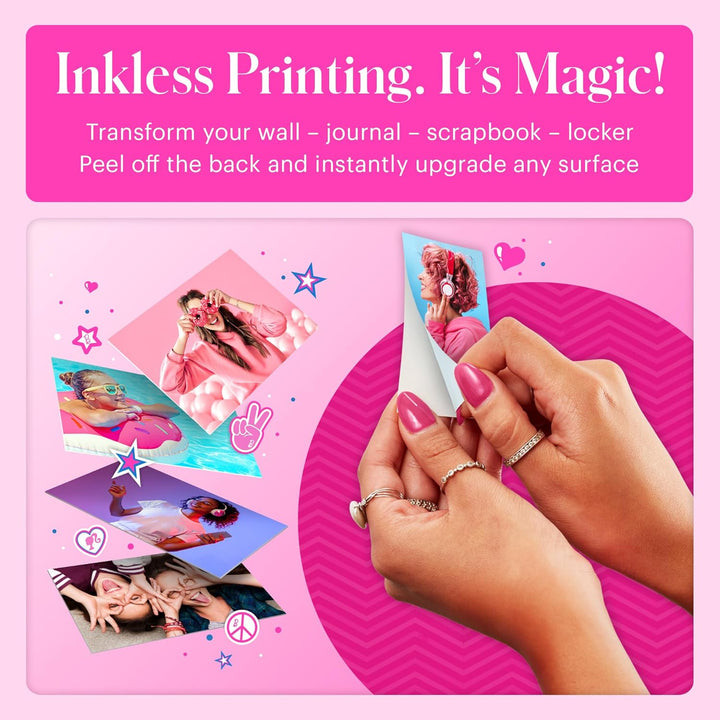 Kodak x Barbie Printomatic Sofortbildkamera in Vollfarbe Digitalkamera Barbie Deluxe-Bundle (Signatu
