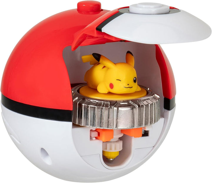Pokémon PKW4398 - Battle Spinner - Pikachu, offizielles Spielset, Pikachu