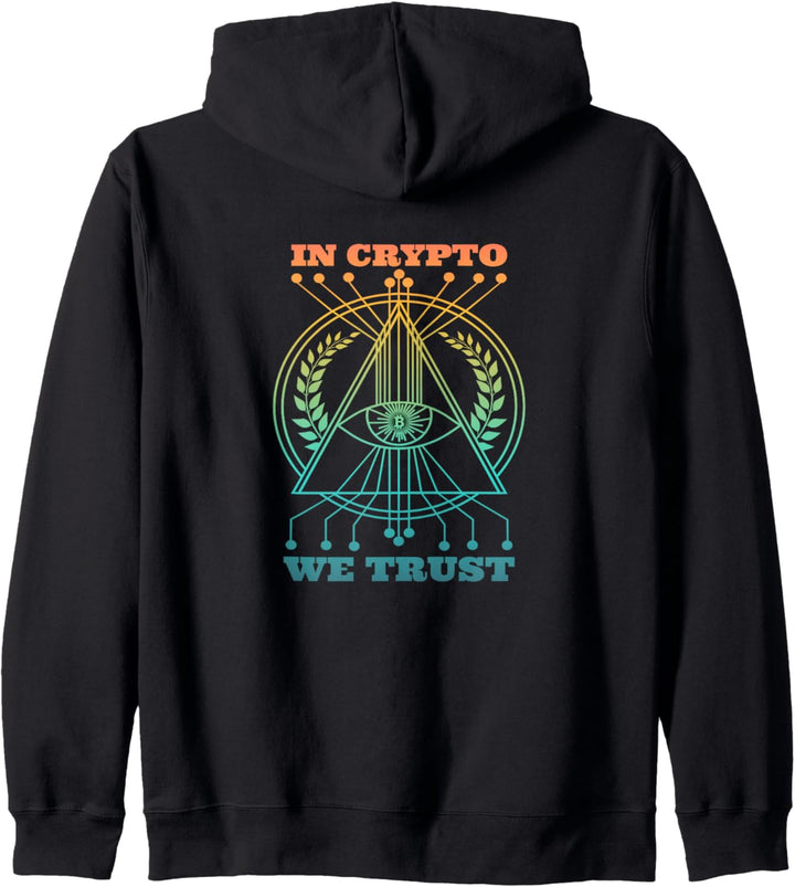 Bitcoin &amp; Crypto - In Crypto We Trust Kapuzenjacke