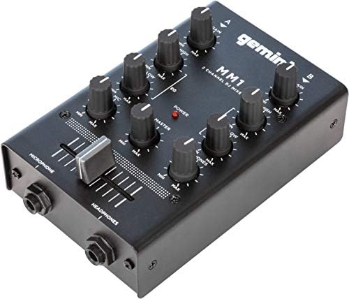 Gemini MM-1 - Mini 2 Kanal DJ Mixer