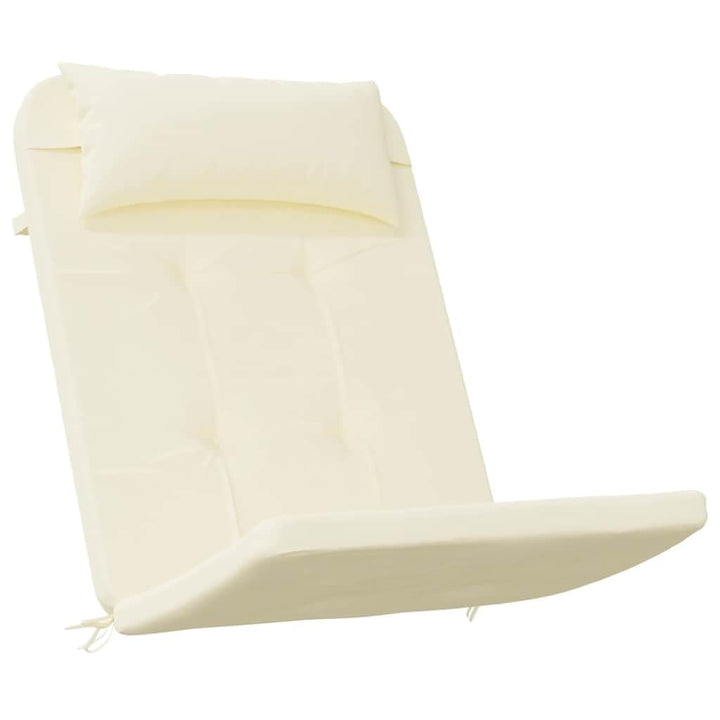 vidaXL Adirondack-Auflagen 2 STK. Creme Oxford-Gewebe, Creme