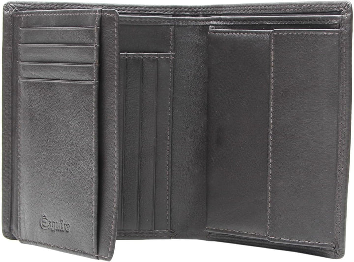 Esquire Duo Geldbeutel Hochformatbörse braun