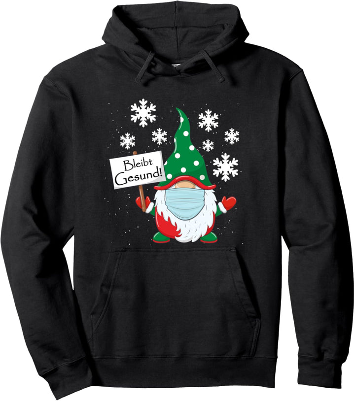 Weihnachtsgnom Bleibt Gesund - Gnom Weihnachten 2020 Pullover Hoodie