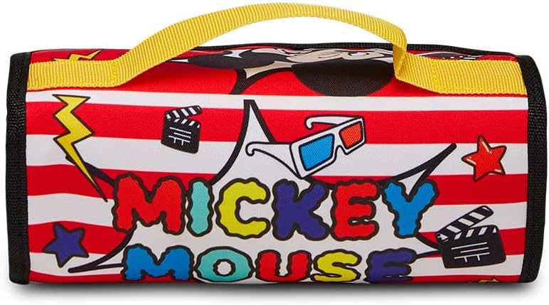 Seven Federmäppchen, Mäppchen, mehrfarbig, Federtasche für Schreibwaren, Etui mit Filz- und Buntstif