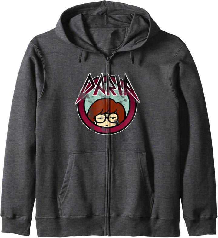 Daria Classic Metal Logo Kapuzenjacke