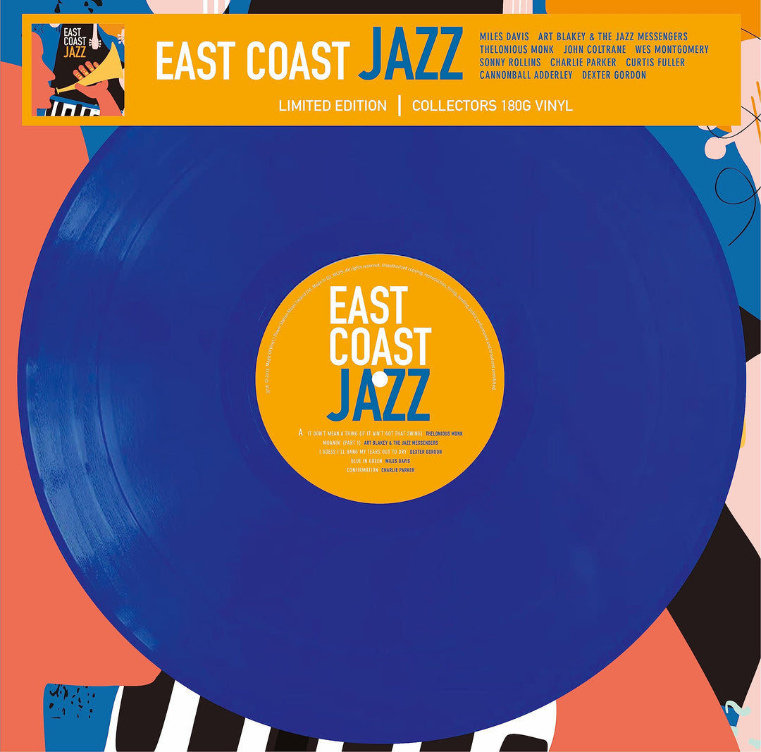 East Coast Jazz - Limitiert - 180gr. blue, Vinyl