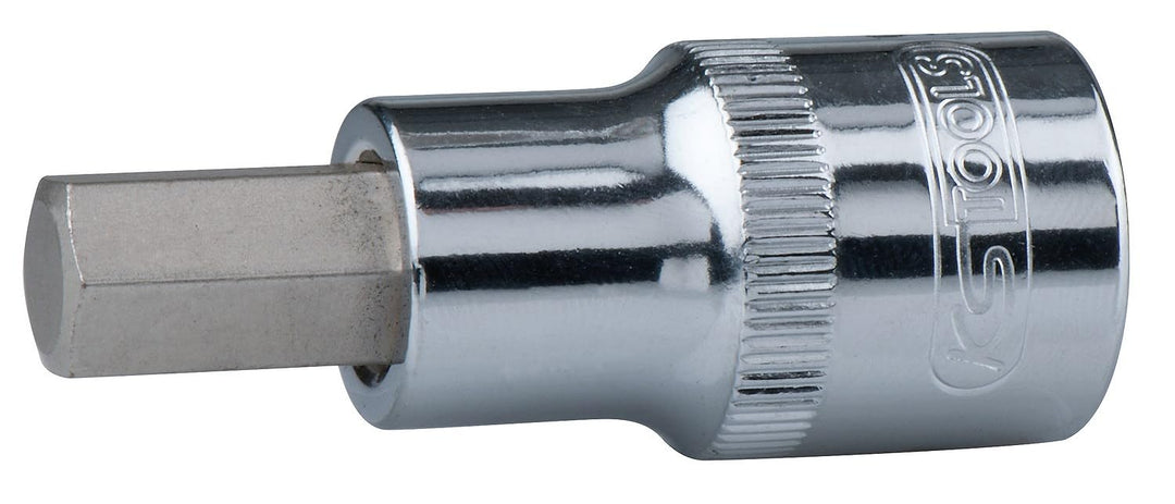 KS Tools 918.1709 1/2" CHROMEplus Bit-Stecknuss Innensechskant, kurz, 5/8&