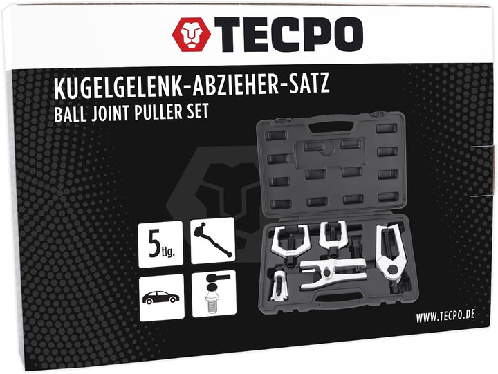 TECPO Spurstangenkopf Abzieher Kugelgelenk Traggelenk Ausdrücker Werkzeug Set