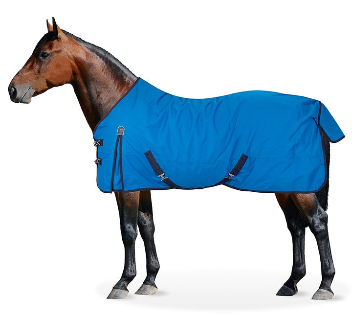 Equinate Regendecke Springfield Weidedecke mit Fleece 155cm Cobalt Cobalt 155cm, Cobalt 155cm