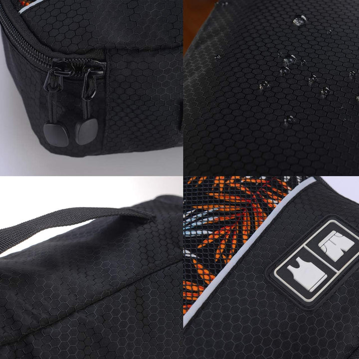 Idesort , Kofferorganizer schwarz/grau Einheitsgrösse 8er-set – Schwarz/Grau, 8er-set – Schwa