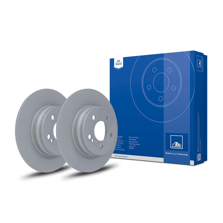 ATE Original Bremsscheibe - 2 Bremsscheiben - 24.0110-0328.1 - ECE-R90 Strassenzulassung