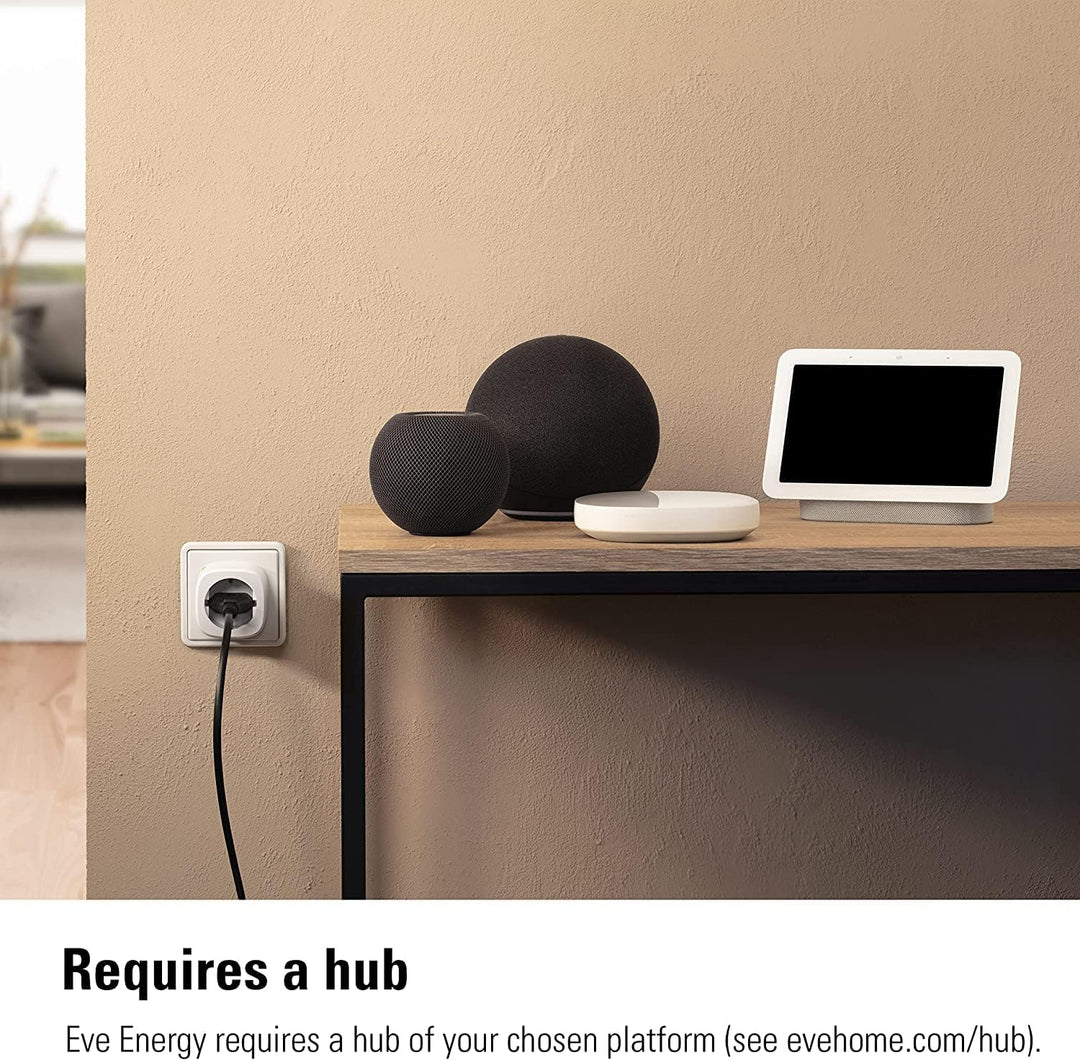 Eve Light Switch – Smarter Lichtschalter & Energy Matter – Smarte Steckdose Eve Light Switch Bundle