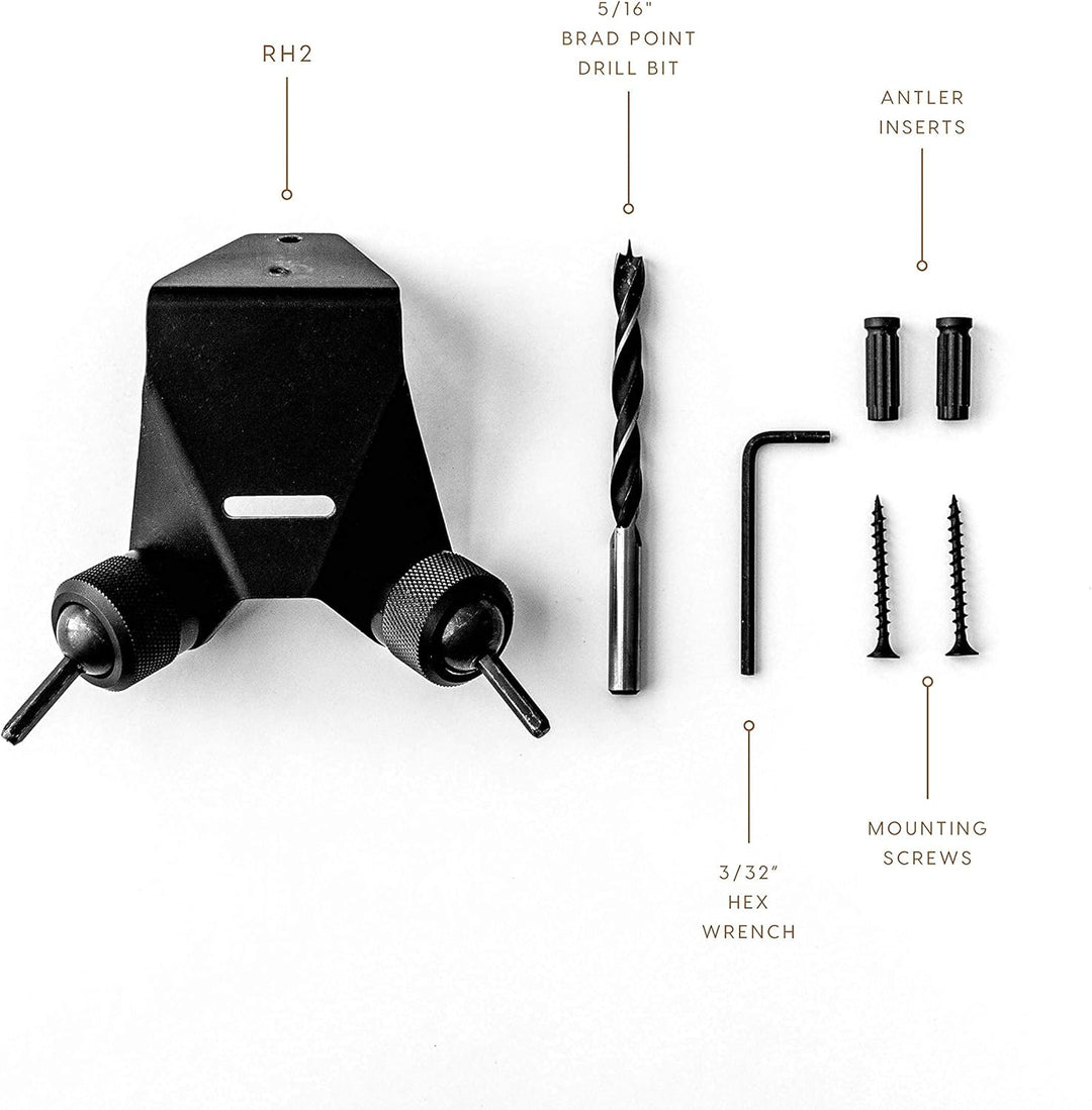 RACK HUB RH2 Match Set Geweih Montageset Fest, Fest