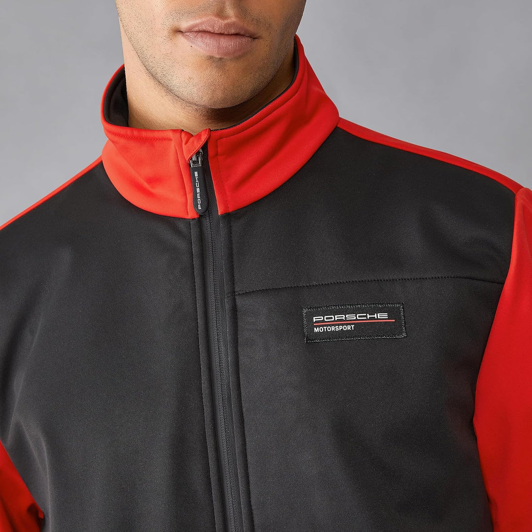 Porsche Motorsport Softshell für Herren – Schwarz XL Schwarz, XL Schwarz