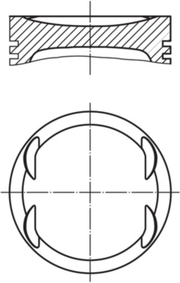 Mahle Original 012 19 00 Kolben