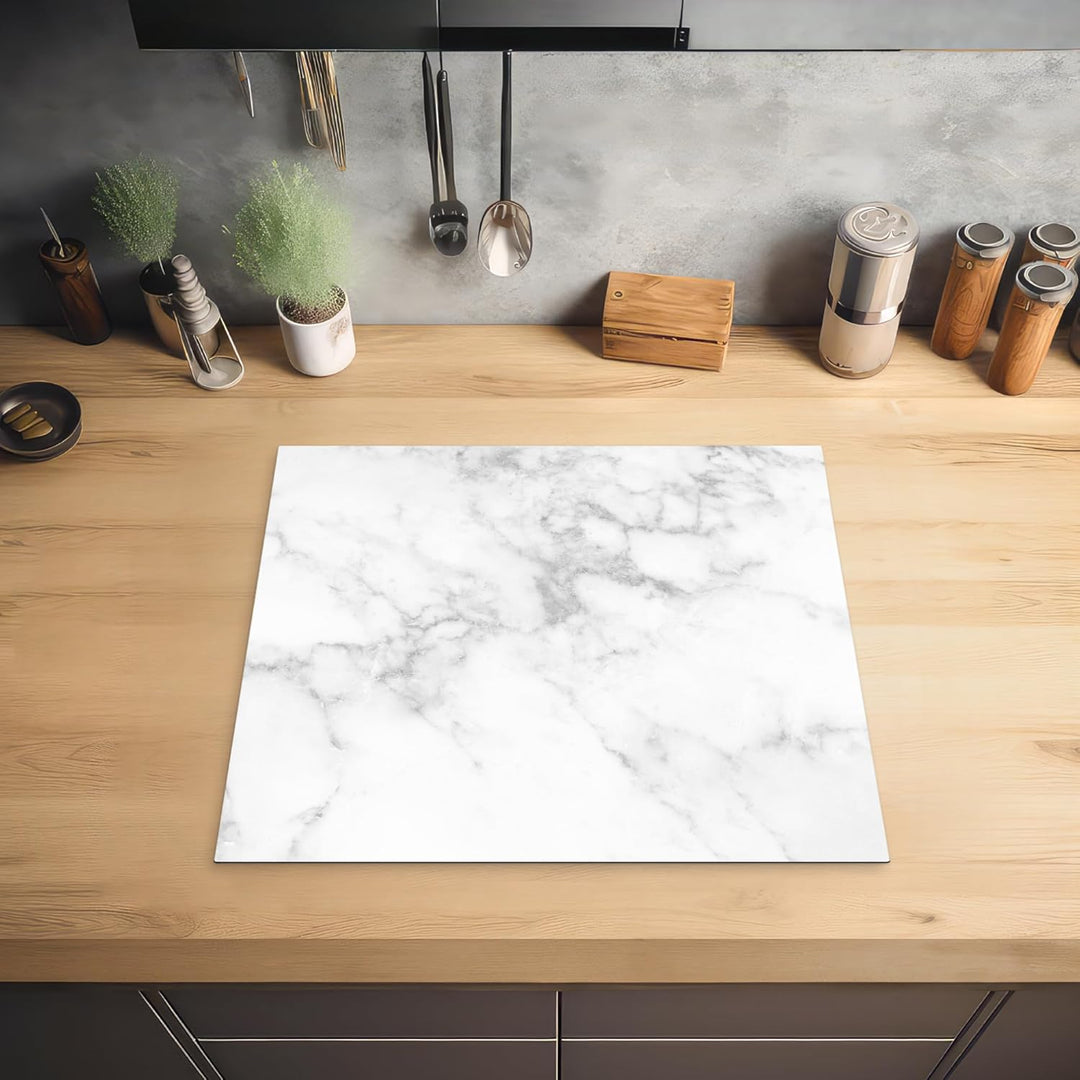 KitchenYeah© Herdabdeckplatte Einteilig Ceranfeld Abdeckplatte für Induktionsschutz Ceranfeldabdecku
