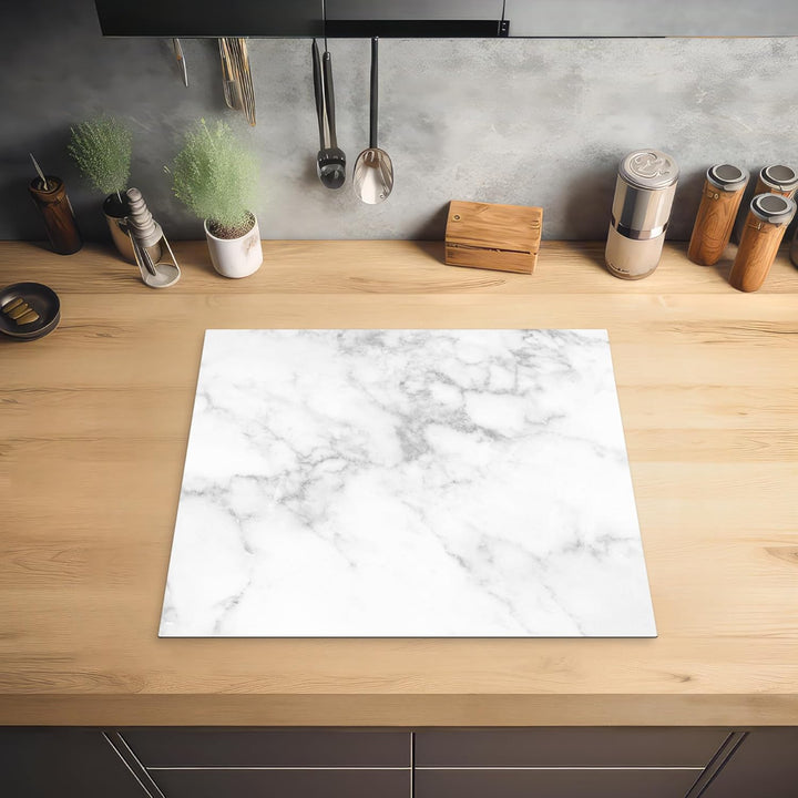 KitchenYeah© Herdabdeckplatte Einteilig Ceranfeld Abdeckplatte für Induktionsschutz Ceranfeldabdecku
