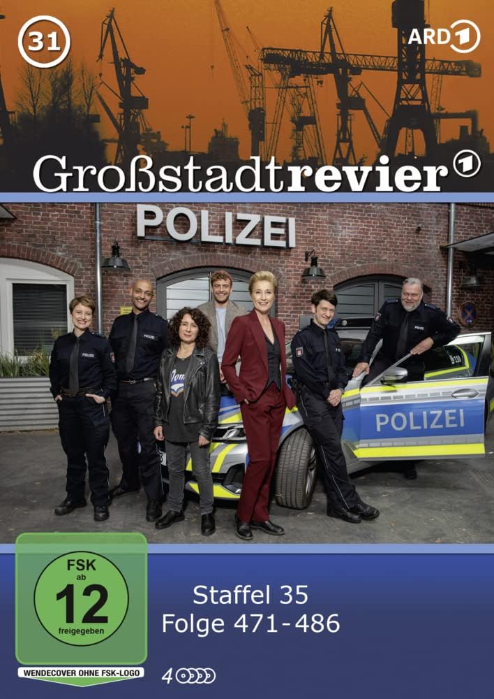 Grossstadtrevier 31 - Folge 471 - 486 (Staffel 35) [4 DVDs], DVD