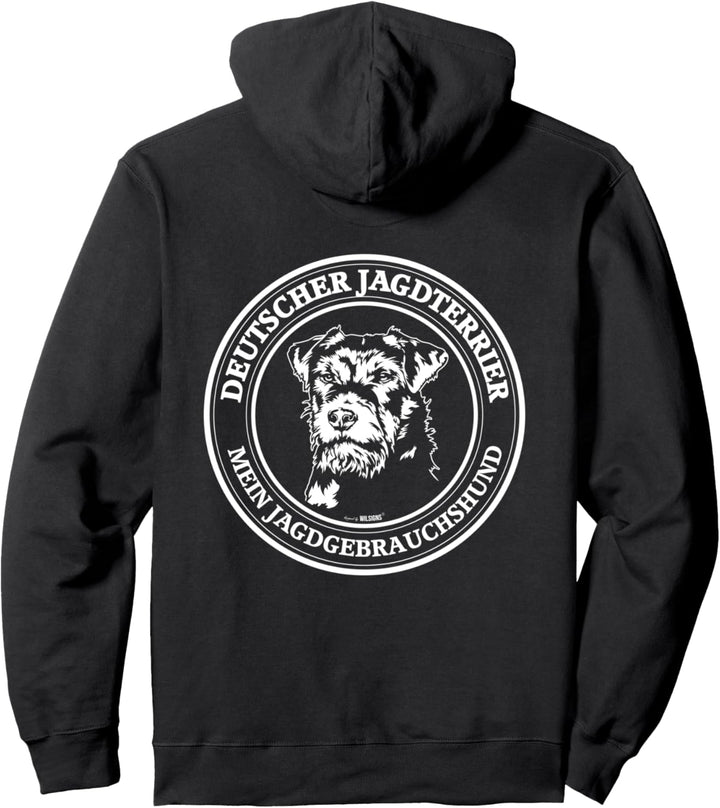 Deutscher Jagdterrier Jagdgebrauchshund Hunde Jagdhunde Pullover Hoodie
