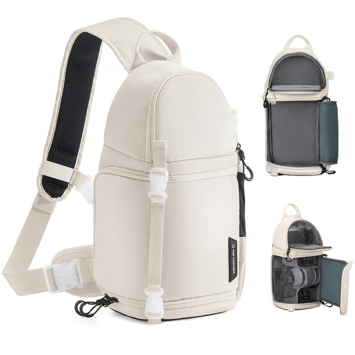 K&F CONCEPT Kamera-Umhängetasche, Wasserdichte Kameratasche, Fotografie tägliche Reise Camera Bag,Ta