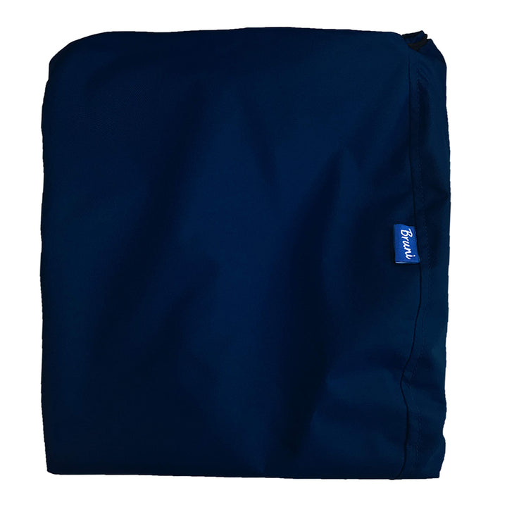 Bruni Classico Sitzsack-Bezug ohne Füllung - Wechselhülle (M, blaugrau) Medium Blaugrau, Medium Blau