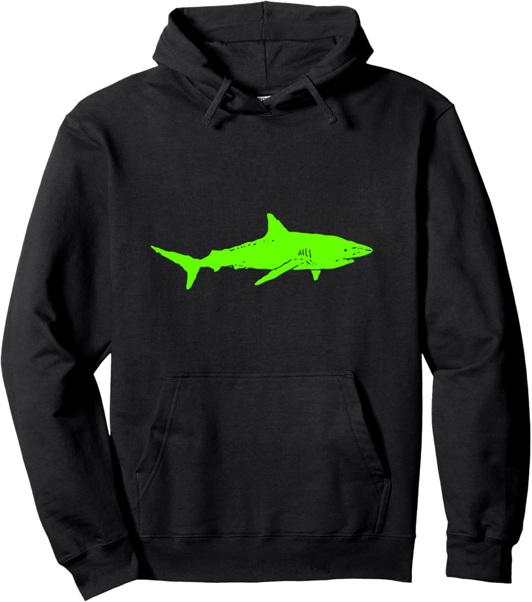 Shark Shirt | Shark Silhoulette | Shark Lover Gift | Shark Pullover Hoodie