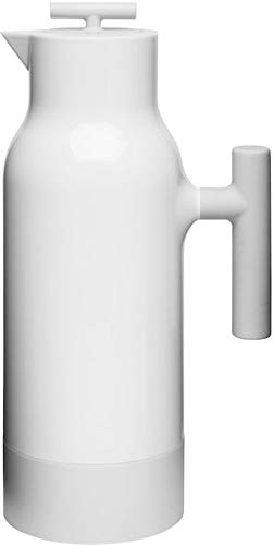 Sagaform Unisex – Erwachsene Accent Kaffeekanne, weiss, 1 Liter