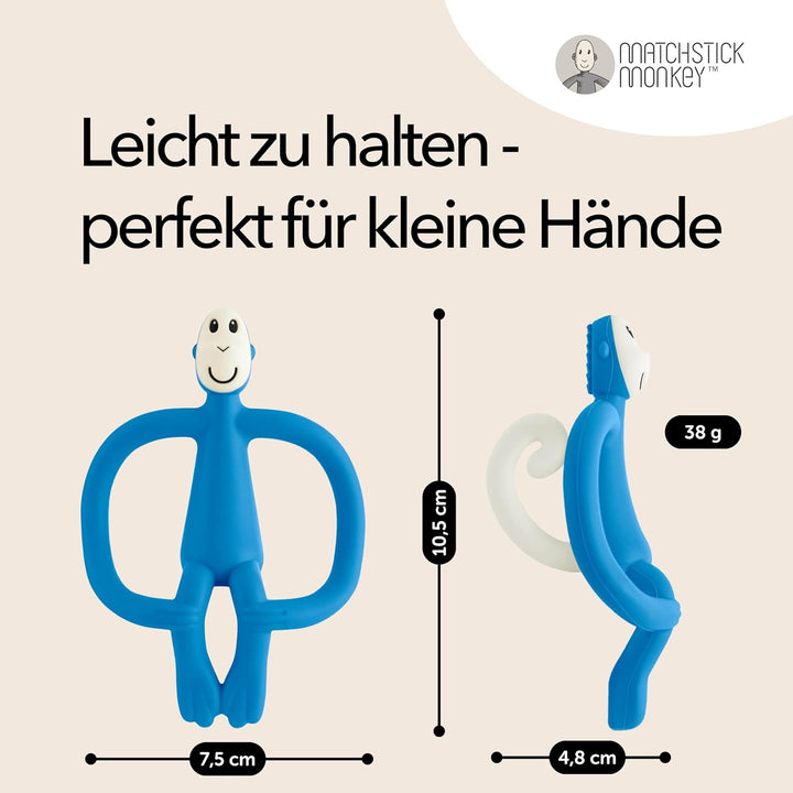 MatchStick Monkey bijtring Blauw