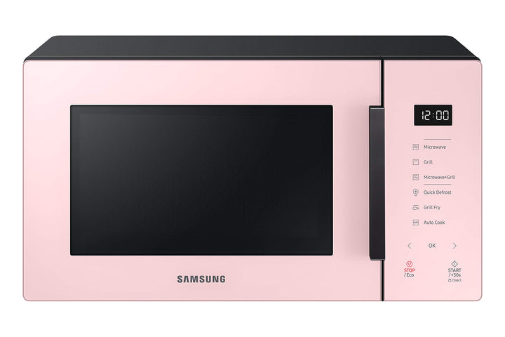 Samsung Mikrowellen-Ofen, 23 Liter, 1100 W, automatisches Kochen und Home Dessert, Glas Design