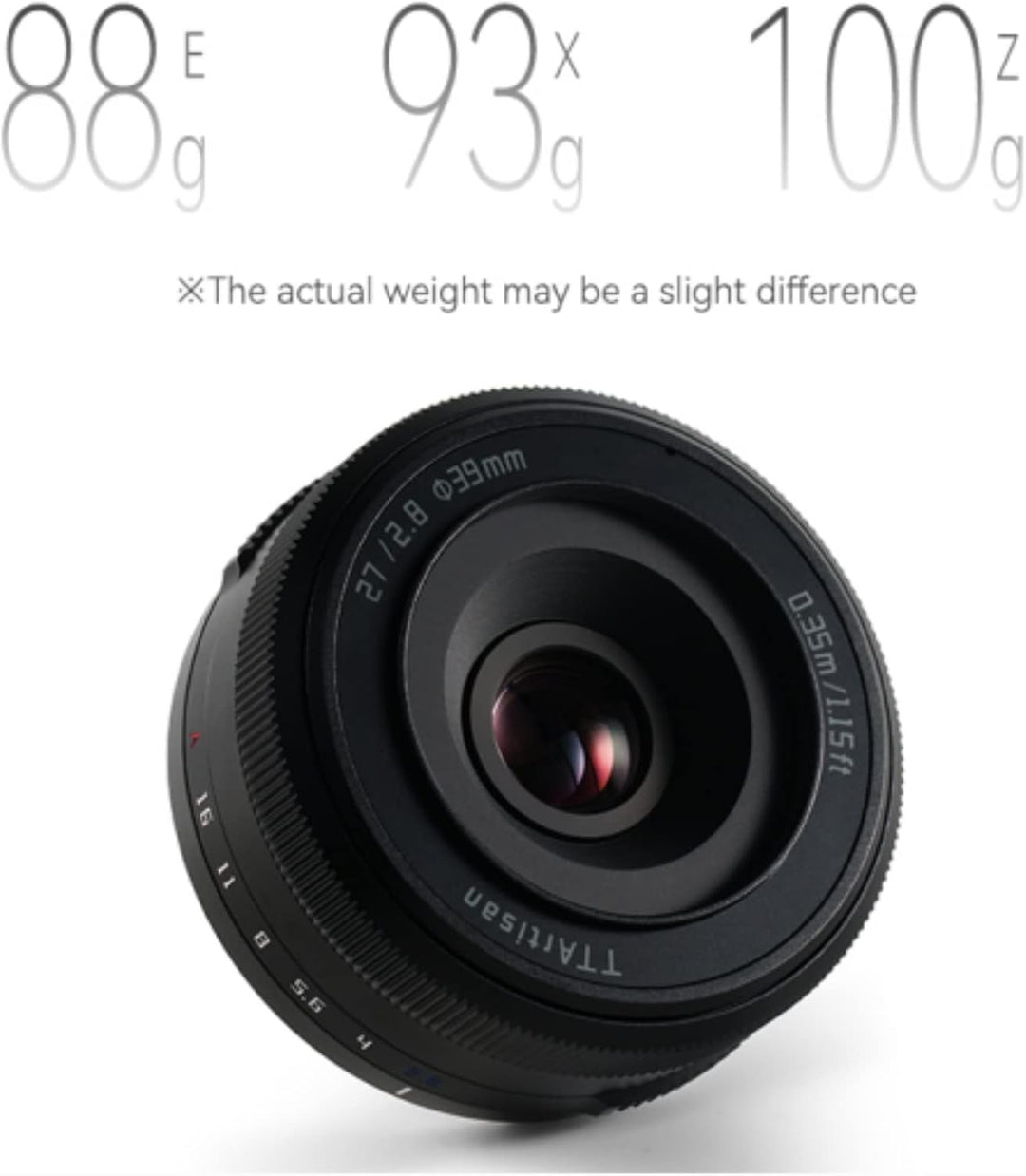 TTARTISAN 27mm F2.8 Objektiv Autofokus Objektiv APS-C Rahmen Für spiegellose Kamera nur für Nikon Z