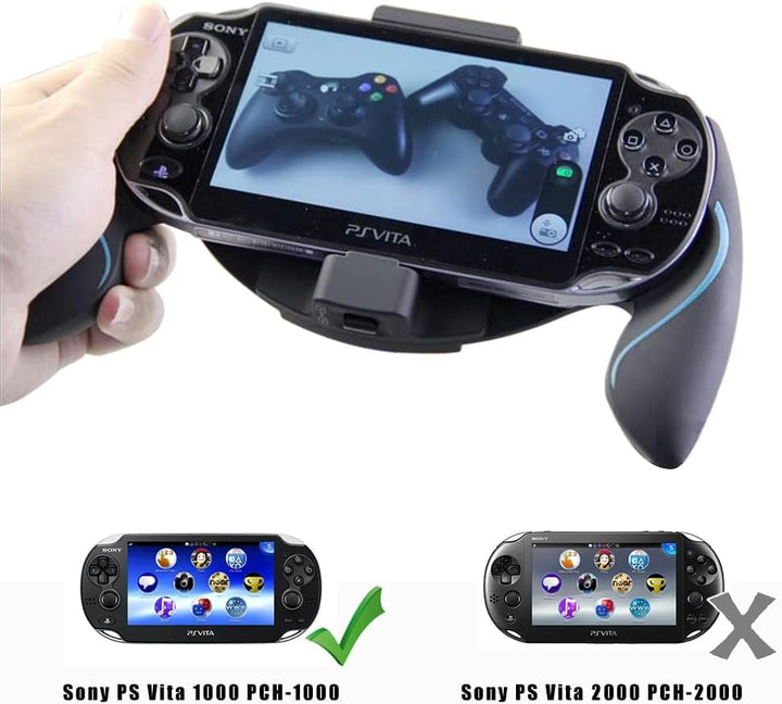 Link-e : Ergonomischer Support Controller Kompatibel mit der Sony PS Vita 1000 Konsole