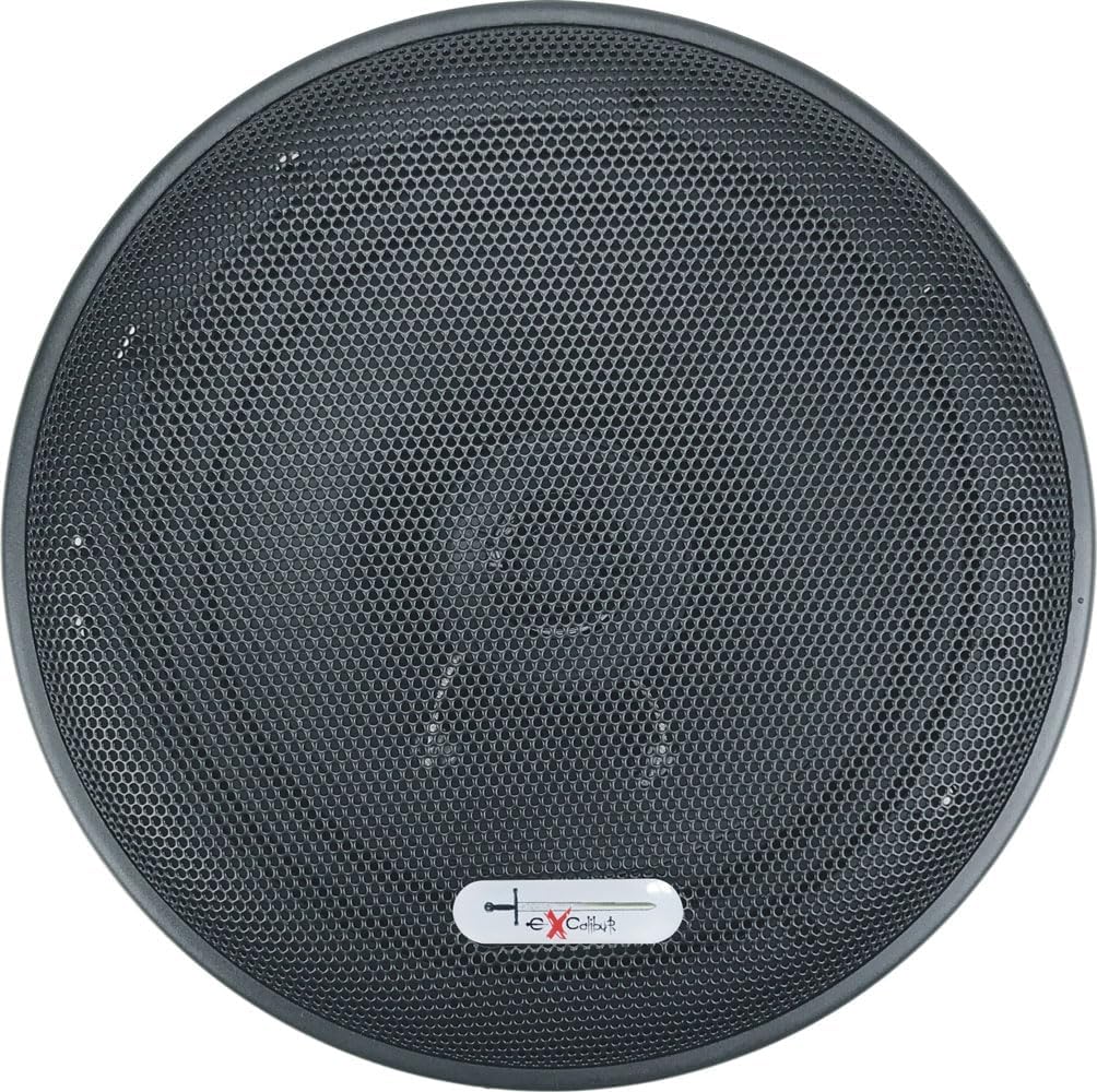 Excalibur 172 cm 2-Weg 2-Wege Auto-Lautsprecher 16,5 cm/6,5 400 W Paar Preis, Schwarz
