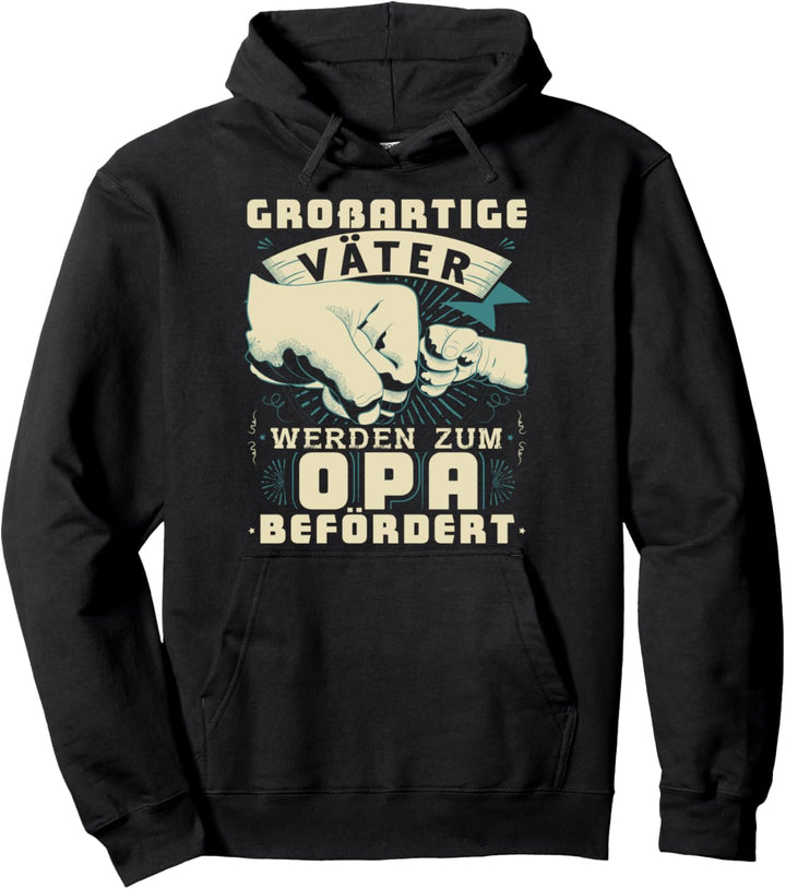 Opa Grossvater Vatertag Geburtstag Spruch Lustig Geschenk Pullover Hoodie