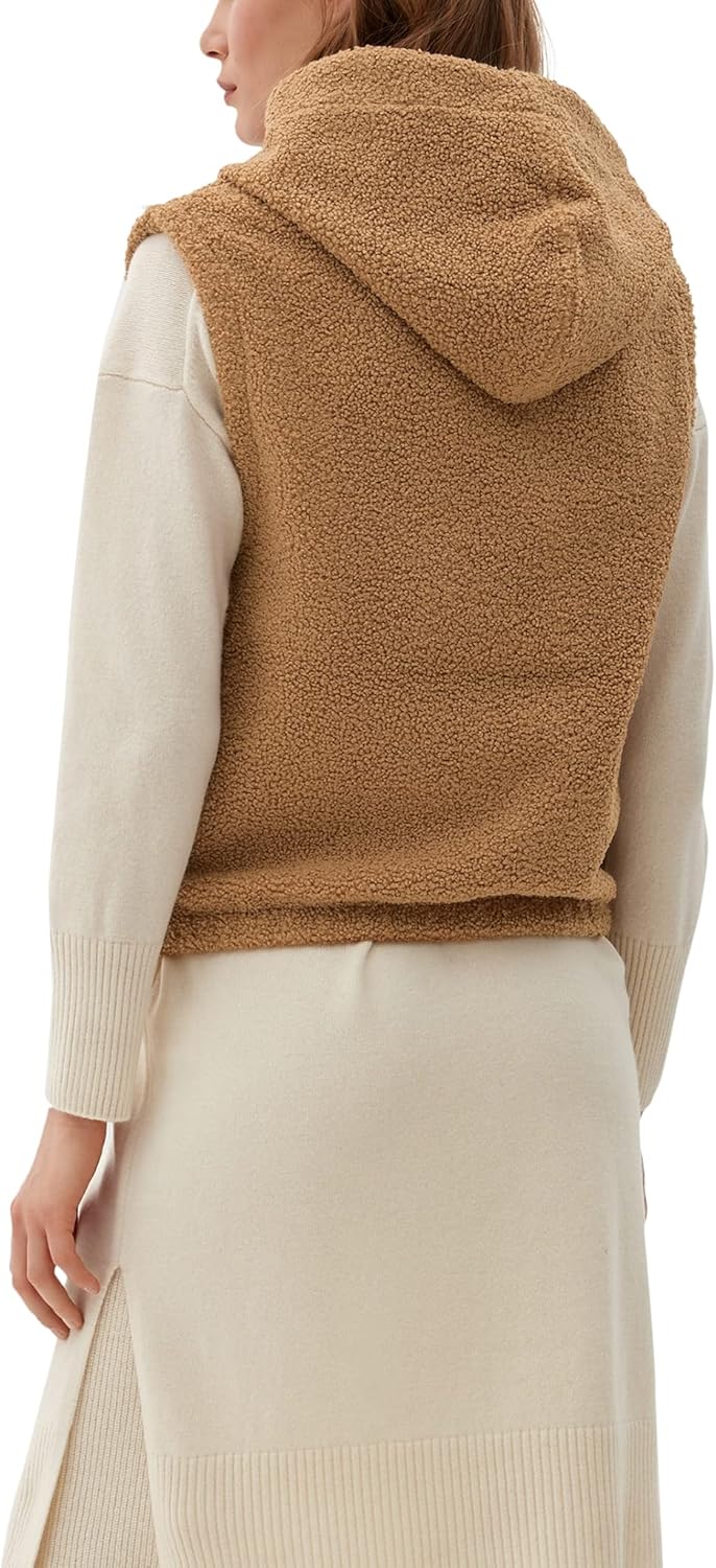 s.Oliver Damen Sweatshirt ärmellos 48 Braun, 48 Braun