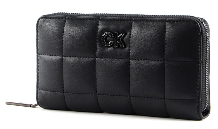 Calvin Klein Re-Lock Quilt Wallet CK Black