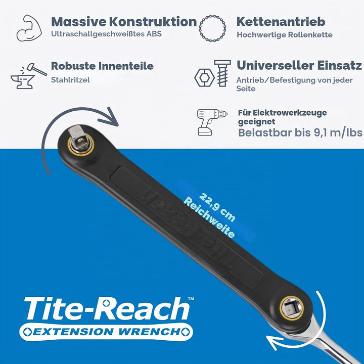 TITE-REACH Do-It-Yourself 9,5 cm Verlängerungs-Schraubenschlüssel