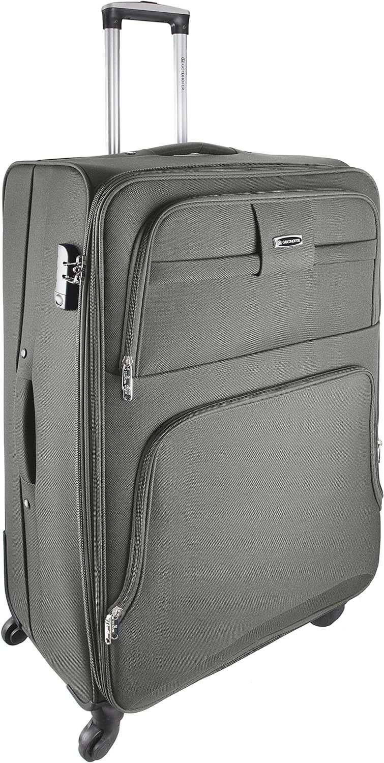 Goldhofer® Reisekoffer Set in 4 Grössen und 4 Farben (Grün), Grün