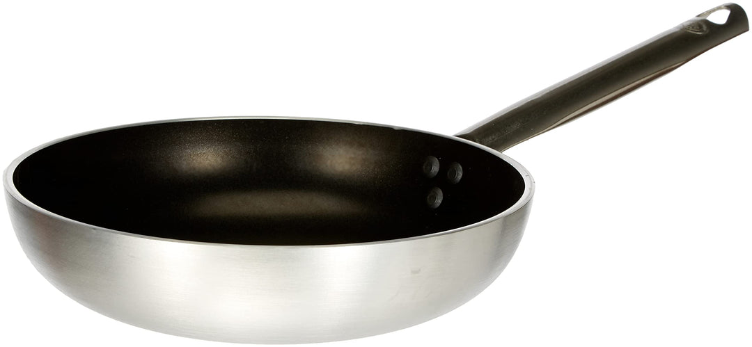 Pentole Agnelli ALSA2111BS24 Hochversenkte Bratpfanne, Aluminium, Silber, 24 cm, 24 cm