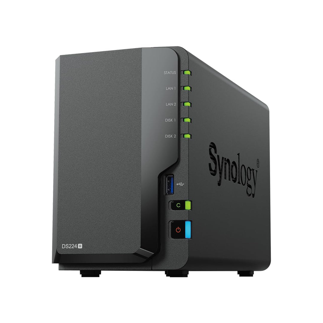 Synology DiskStation DS224+ 2 Bay Dekstop NAS Enclosure Enclosure, Enclosure Enclosure