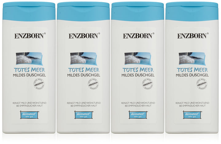 Enzborn Totes Meer Mildes Duschgel 250 ml, 4er Pack (4 x 250 ml), 4 x 250 ml