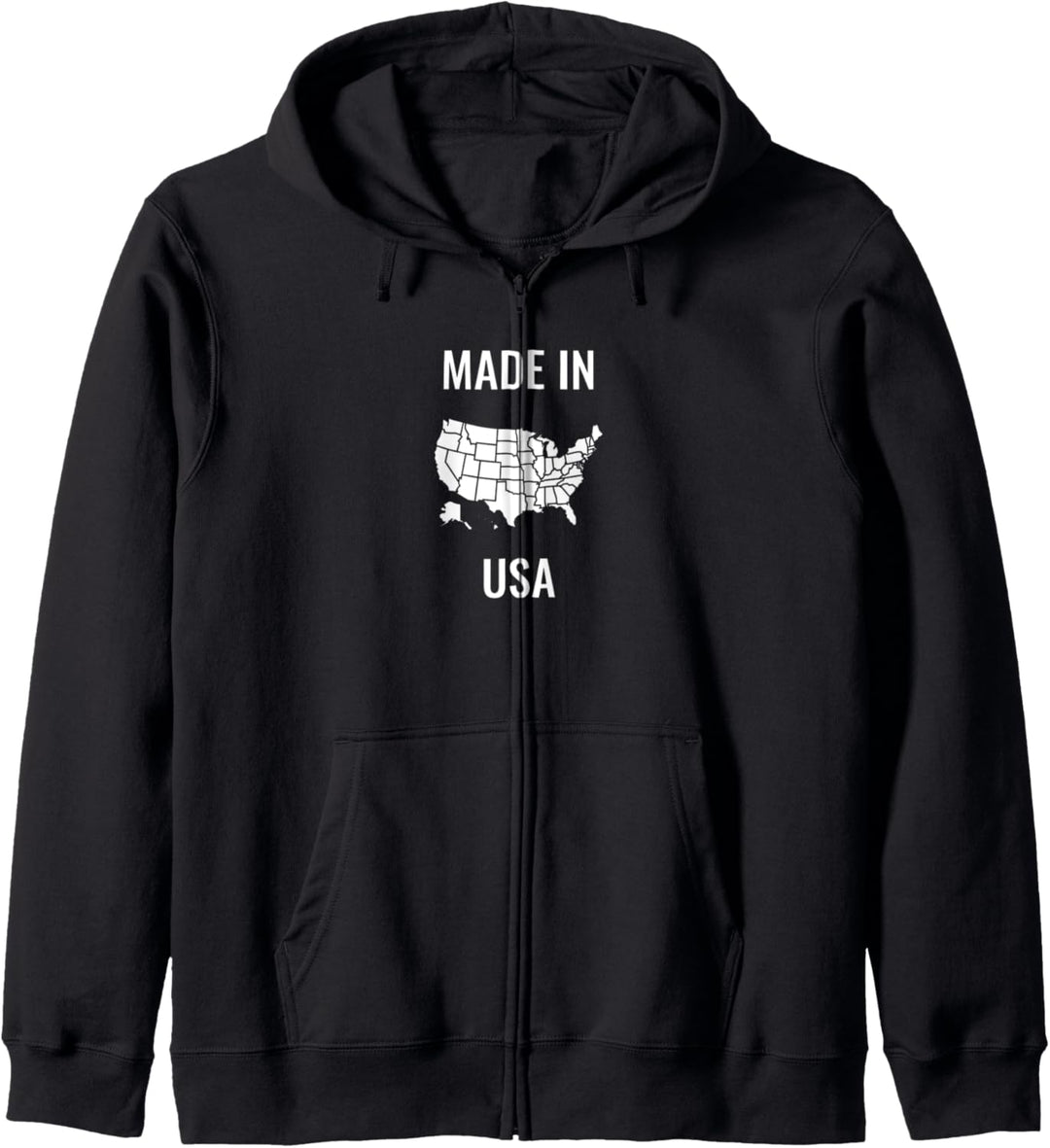 Made in USA Kapuzenjacke