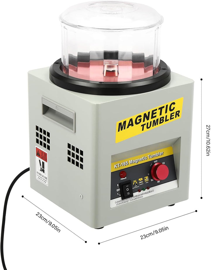 Magnetischer Tumbler, 2000 RPM Schmuck Poliermaschine und Finisher Maschine mit Timing-Funktion, Sch