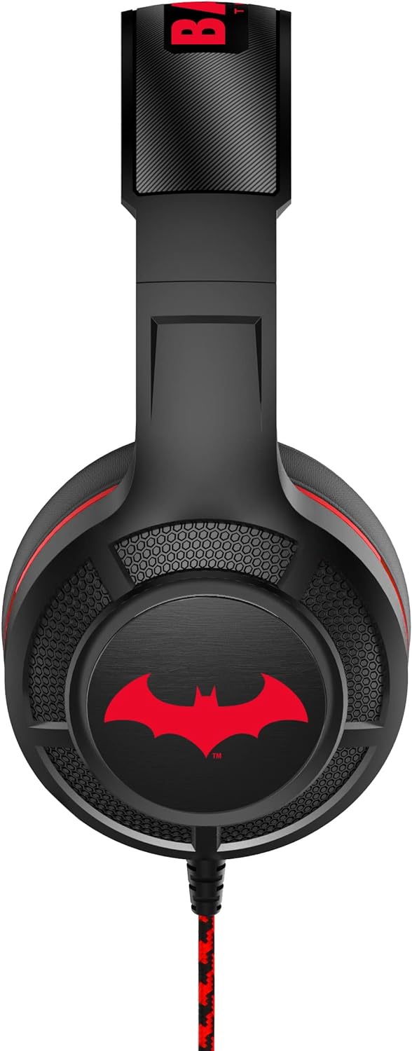 OTL Technologies DC0905 DC Comics Batman Pro G4 Wired Gaming Headphones Black