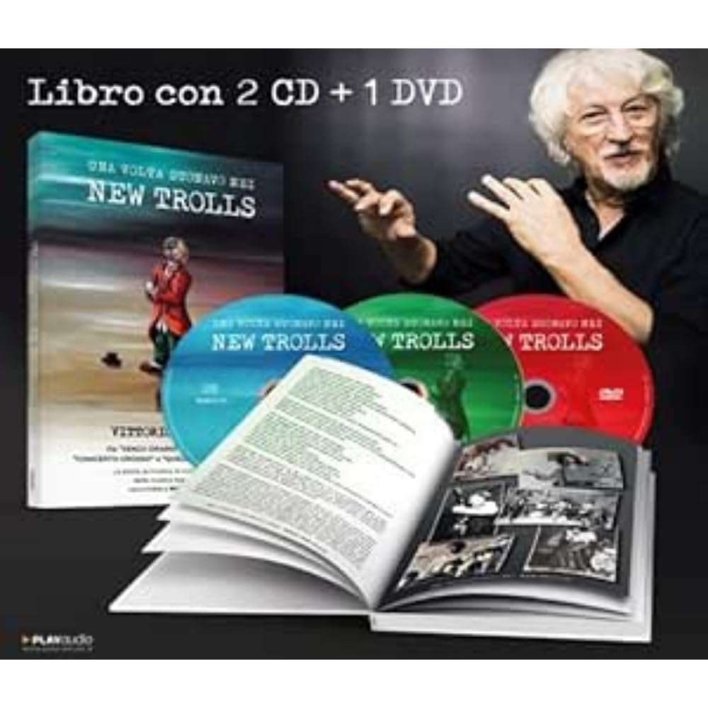 Una Volta Suonavo Nei New Trolls Libro 96 Pagine), Audio-CD