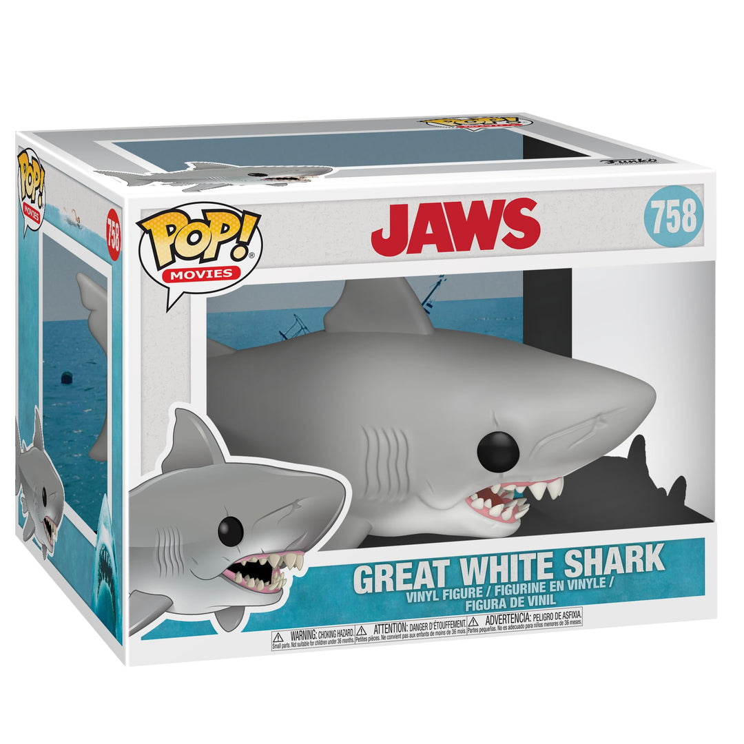 Funko Pop! Movies: Jaws - 6" - Vinyl-Sammelfigur - Geschenkidee - Offizielle Handelswaren - Spielzeu