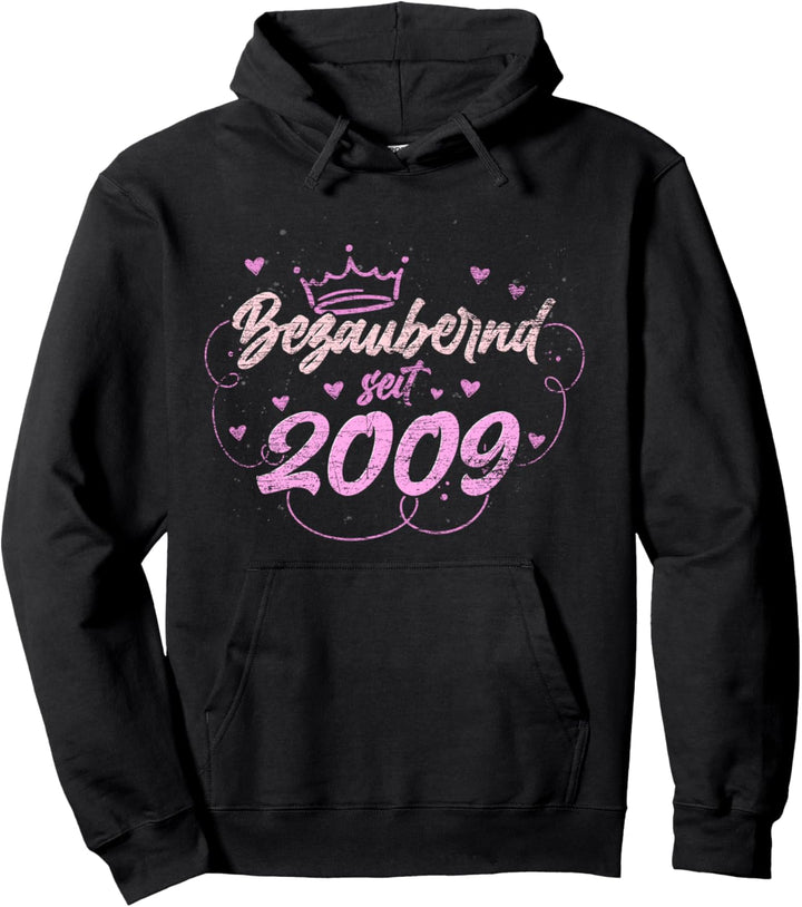 Bezaubernd seit 2009 Geschenk für Frauen 13 Geburtstag Pullover Hoodie