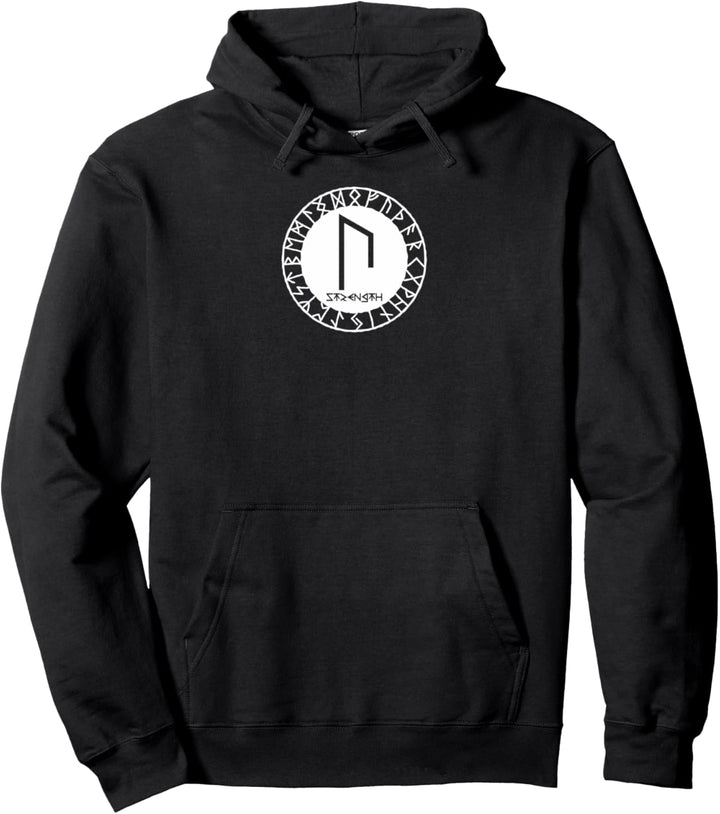 Norse Rune Stärke URUZ Wikinger-Runensymbol keltische Glyphe Pullover Hoodie