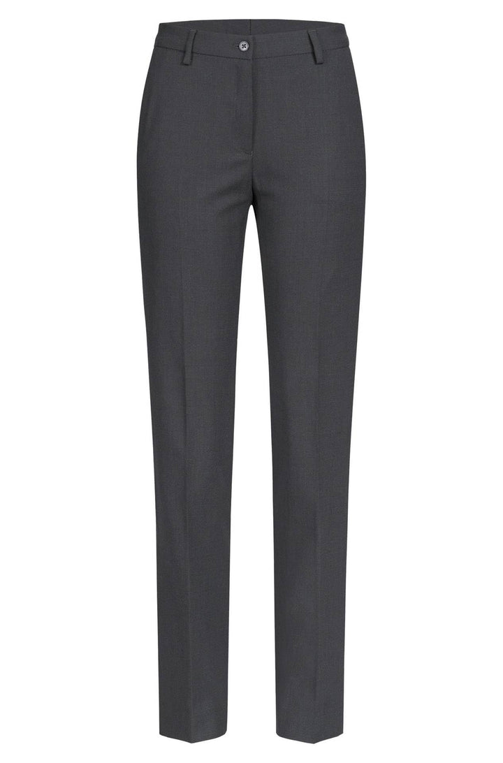 Corporate Premium Damen Business-Hose Regular-Fit, Anthrazit