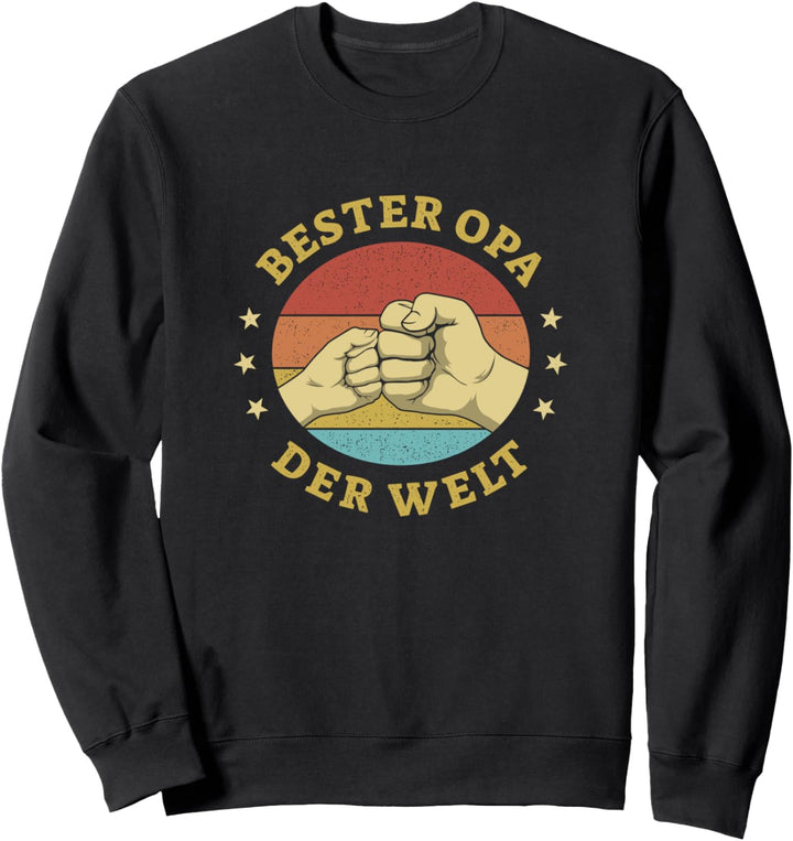 Bester Opa Der Welt Lustige Geschenkidee für Opas und Väter Sweatshirt